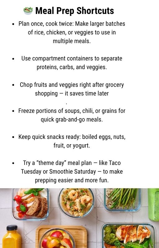Healthy Meal Plan at Home