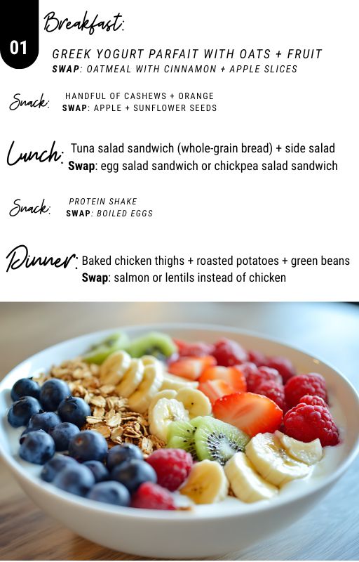 Healthy Meal Plan at Home